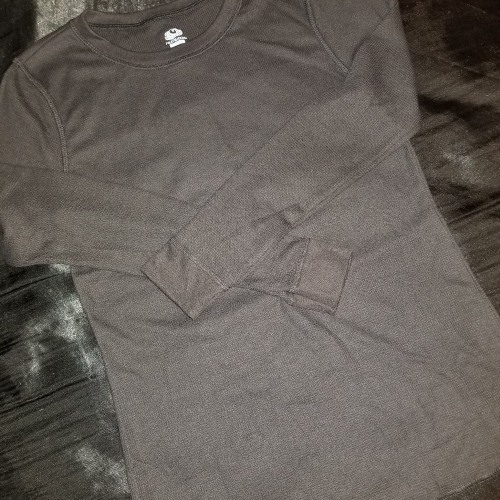 Fruit of the loom beyondsoft waffle crew top size s/ch (4-6)